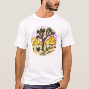 Vattenfärg för nationalpark för Joshua träd T Shirt