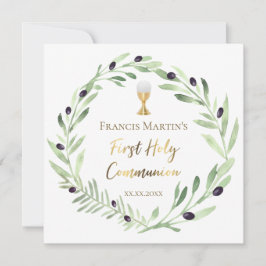 Vattenfärg för olivkrans Första heligan Kommunix Inbjudningar