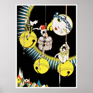 Vattenfärg för para-todos Skriv ut Poster