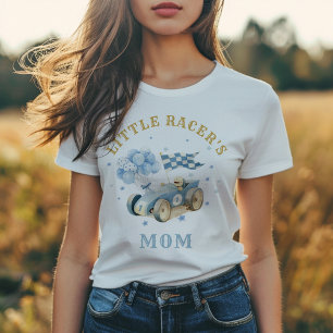 Vattenfärg för racerbil för liten racerförare, mam t shirt