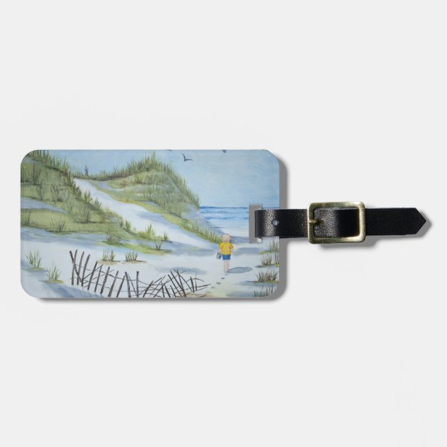 Vattenfärg för segment bagagebricka (Horisontell Framsida)