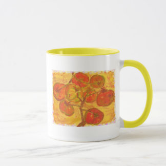 vattenfärg för tomatkluster mugg