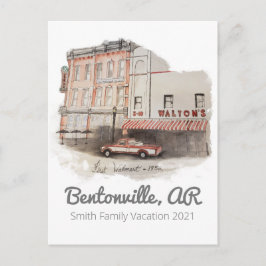 Vattenfärg för valmartkort vykort