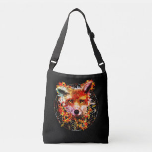 Vattenfärg Fox-sprit, fettämne i livstid Axelväska