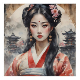 Vattenfärg Geisha nr 12