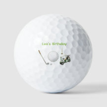 Vattenfärg Golf Barnkalas