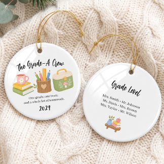 Vattenfärg Gradenivå Team Grupp Ornament