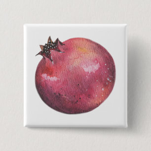 Vattenfärg Granatäpple Knapp