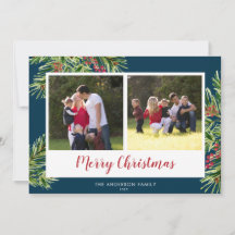 Vattenfärg Gräs 2 Photo Blue God jul