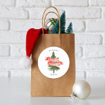 Vattenfärg Gräs Träd Merry Little Birthday Runt Klistermärke<br><div class="desc">Fira i stil med de här trendigen. Utformningen är enkel att anpassa med din egen formulering och din familj och dina vänner blir glada när de ser dessa fantastiska klistermärken. Matchande objekt i party finns i samlingen.</div>