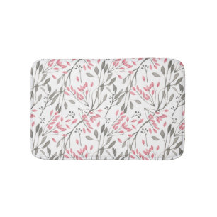 Vattenfärg Grenar Bath Mat Badrumsmatta