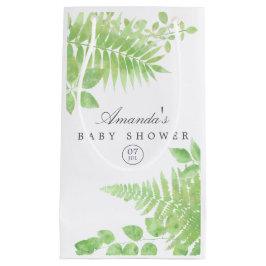 Vattenfärg Grönska Bebis Shower