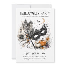Vattenfärg Halloween-maskerad