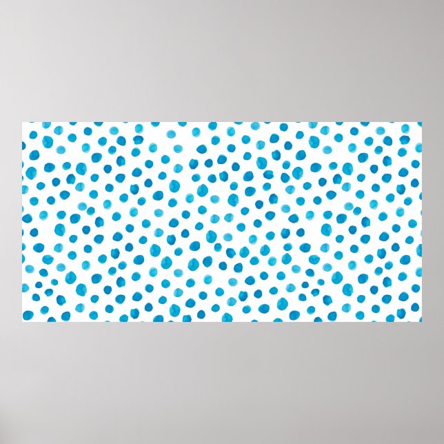 Vattenfärg hand plockade trendig mönster med moder poster (Framsidan)