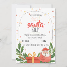 Vattenfärg Hemliga Tomte Julfest 