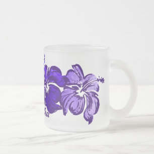 Vattenfärg Hibiscus Mugg