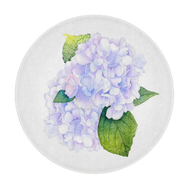 Vattenfärg Hydrangeas (Framsidan)