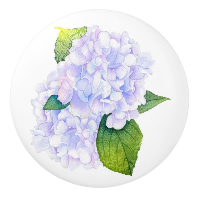 Vattenfärg Hydrangeas Knopp (Framsidan)