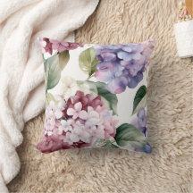 Vattenfärg Hydrangeas