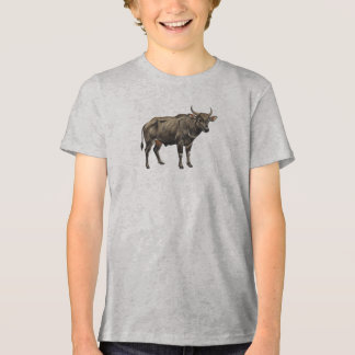 Vattenfärg Illustration av Vattenbuffel T Shirt