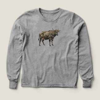Vattenfärg Illustration av Vattenbuffel T Shirt