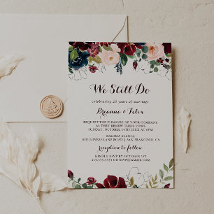 Vattenfärg illustrerad. Vi fortsätter att förnya v Inbjudningar