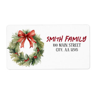 Vattenfärg jul - andedräkt fraktsedel