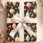 Vattenfärg jul Ornament Brown Helgdag Presentpapper<br><div class="desc">Lägg till en smula elegans i dina helgdag med den här pappra prydnadsfigurationen för julprydnad. Med ett vackert urval av handmålade prydnadsämnen i varma bruna toner framkallar denna design julsäsongens färdighet och charm. Perfekt för att slå in presenter för nära och kära. Den här konstnärliga pappra tillför firande en aning...</div>
