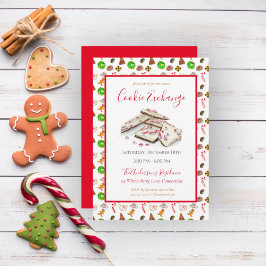 Vattenfärg Julgodis Utbytes Inbjudan