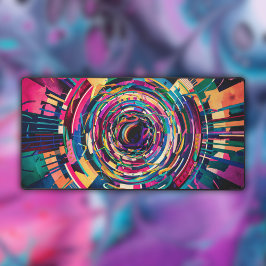 Vattenfärg Kaleidoskopisk Abstrakt