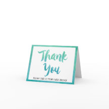 Vattenfärg kalligrafi Framtida fru Tack