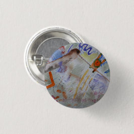 Vattenfärg Kolibri Märke Pin Knapp