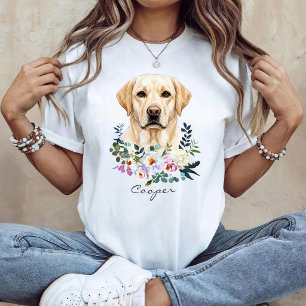 Vattenfärg Labrador Retriever T Shirt