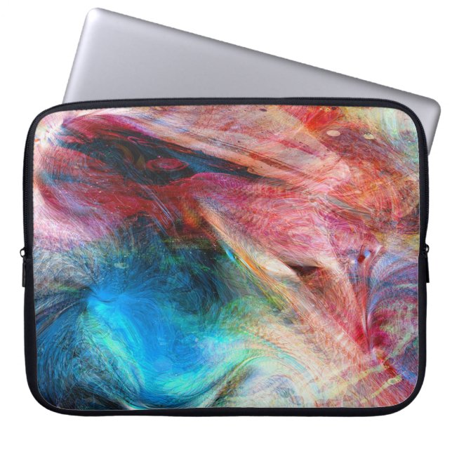 Vattenfärg Laptop Fodral (Framsidan)