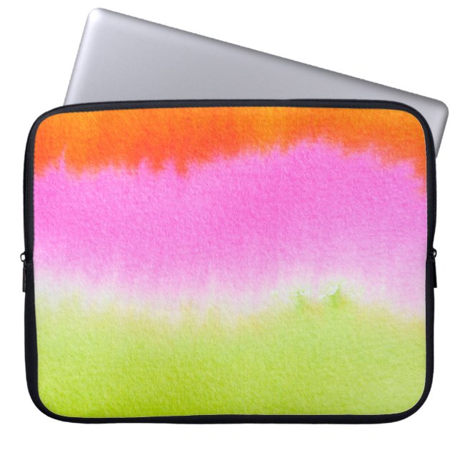 Vattenfärg Laptop Fodral (Framsidan)