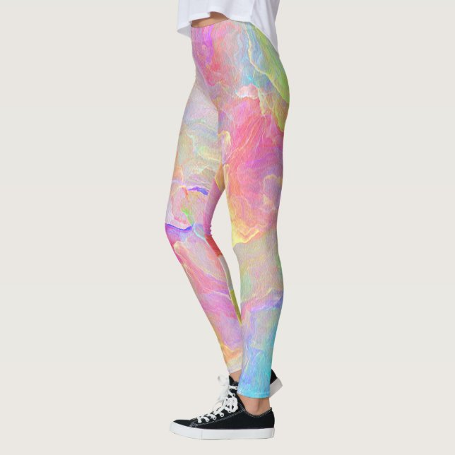 Vattenfärg Leggings (Vänster)