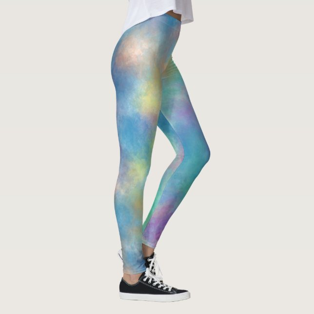 Vattenfärg Leggings (Höger)