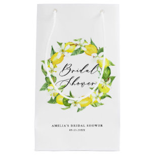 Vattenfärg Lemon Blommar Utandning Möhippa