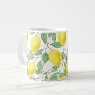 Vattenfärg Lemon Kaffemugg