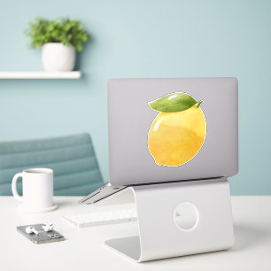 Vattenfärg Lemon Klistermärken