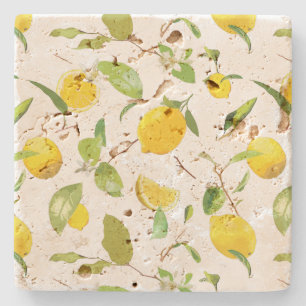 Vattenfärg Lemon & Löv 2 Stenunderlägg