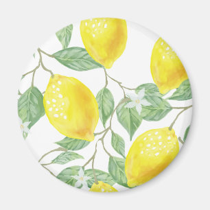 Vattenfärg Lemon Magnet