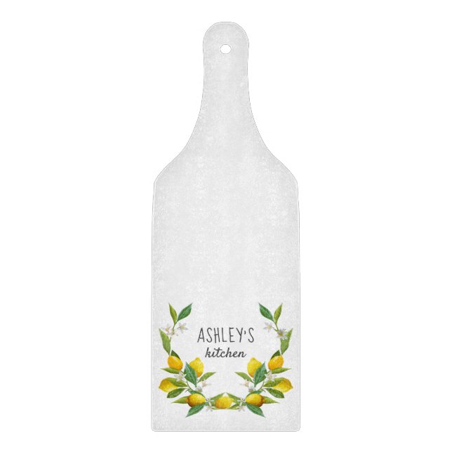 Vattenfärg Lemon-personlig (Framsidan)