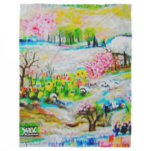 Vattenfärg liggande 2