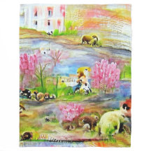 Vattenfärg liggande