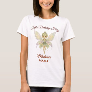 Vattenfärg Lille Älva Födelsedag T Shirt