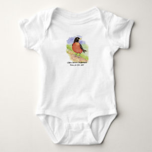 Vattenfärg Lille Robin Rödbröst hur gör du? T Shirt