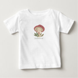 Vattenfärg Little champroom namn Baby Bodykostym T Shirt