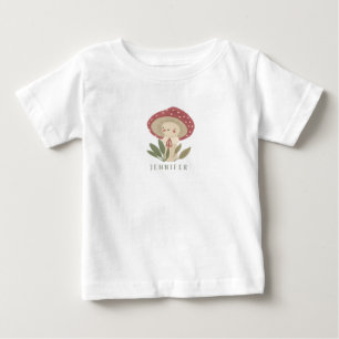 Vattenfärg Little champroom namn Baby Bodykostym T Shirt