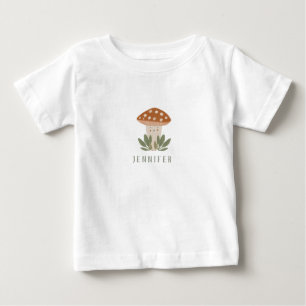 Vattenfärg Little champroom namn Baby Bodykostym T Shirt